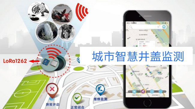 无线模块LoRa1262应用于智慧井盖方案