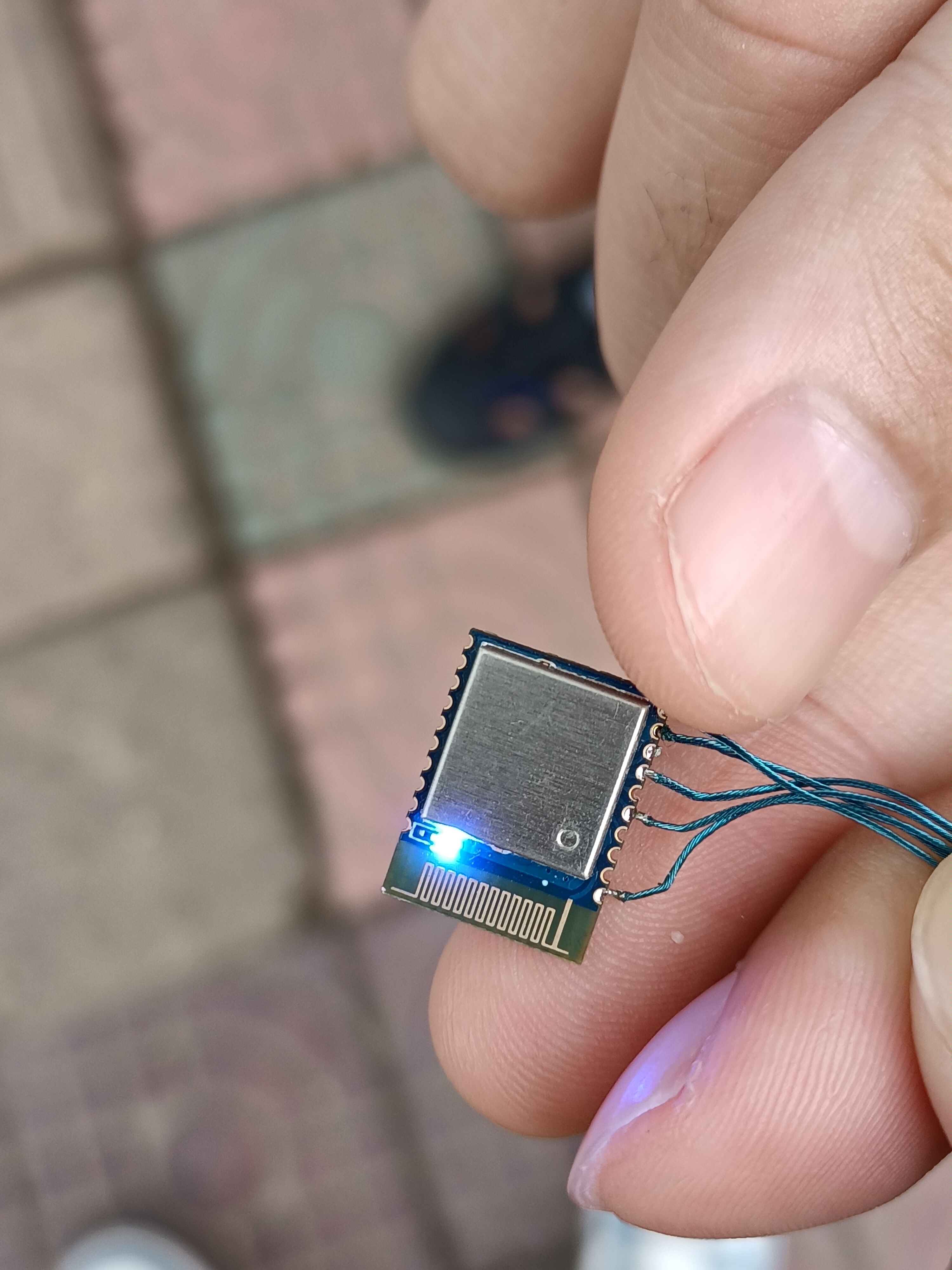 思为无线：蓝牙模块BLE5201通讯距离测试
