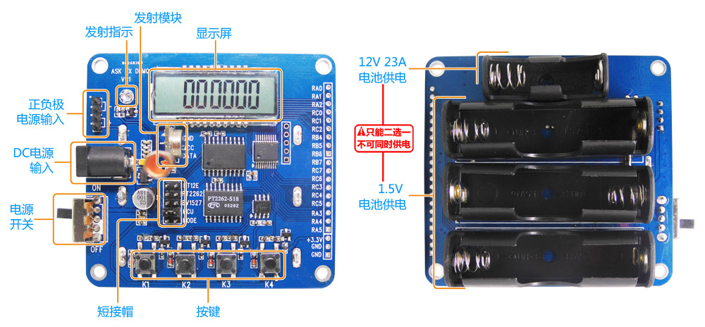 ASK发射模块DEMO