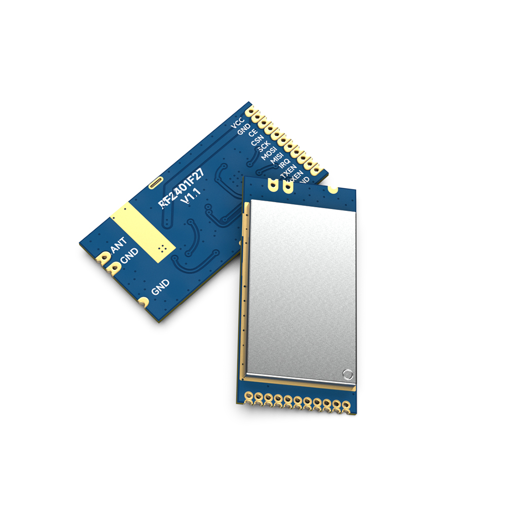 远距离2.4G无线模块RF2401F27-nRF24L01+芯片2.4G通信模块
