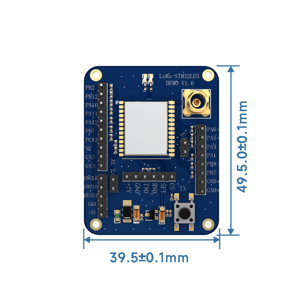LoRa-STM32WLE5 SOC无线模块demo