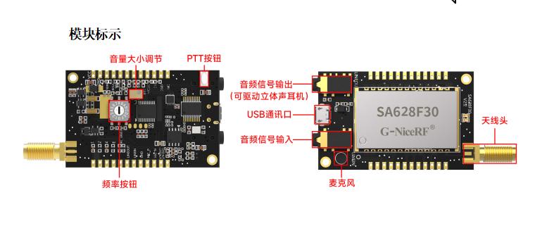 全双工对讲机模块结构