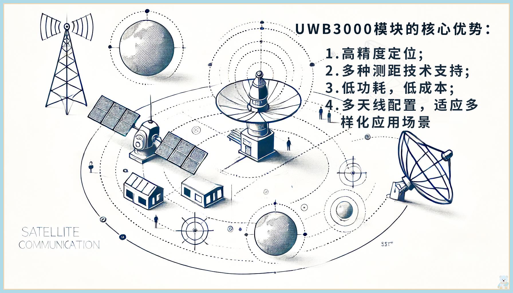 UWB3000模块优势