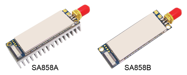 SA858对讲模块散热片
