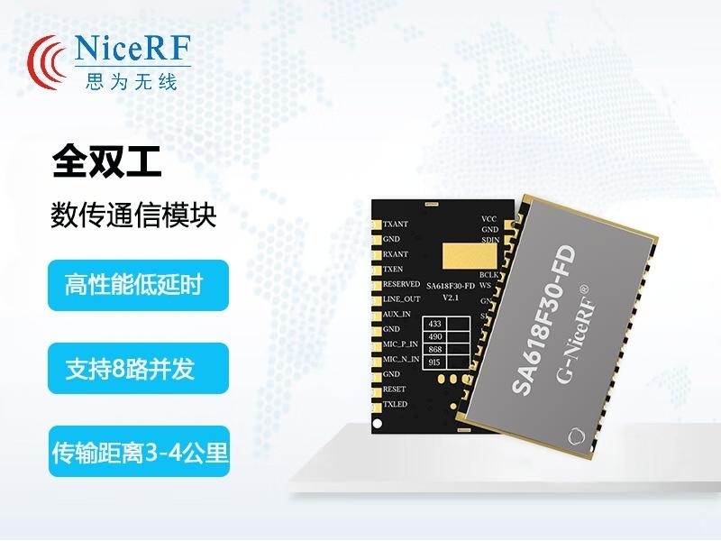 SA618F30-FD全双工数传模块
