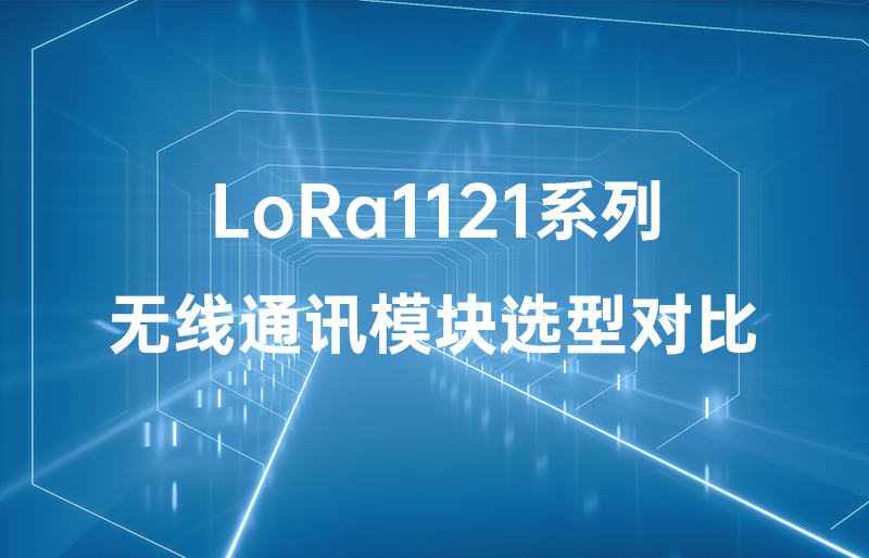 LoRa1121系列无线通讯模块选型对比
