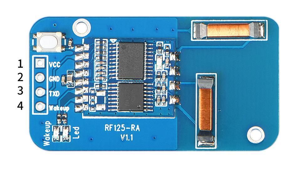RF125-RA模块引脚定义图