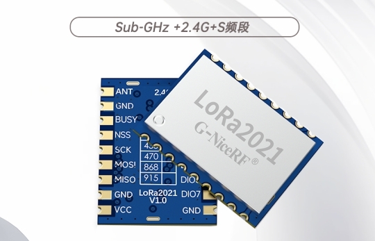 新品：基于Semtech 第四代LR2021高速率无线通信模块LoRa2021