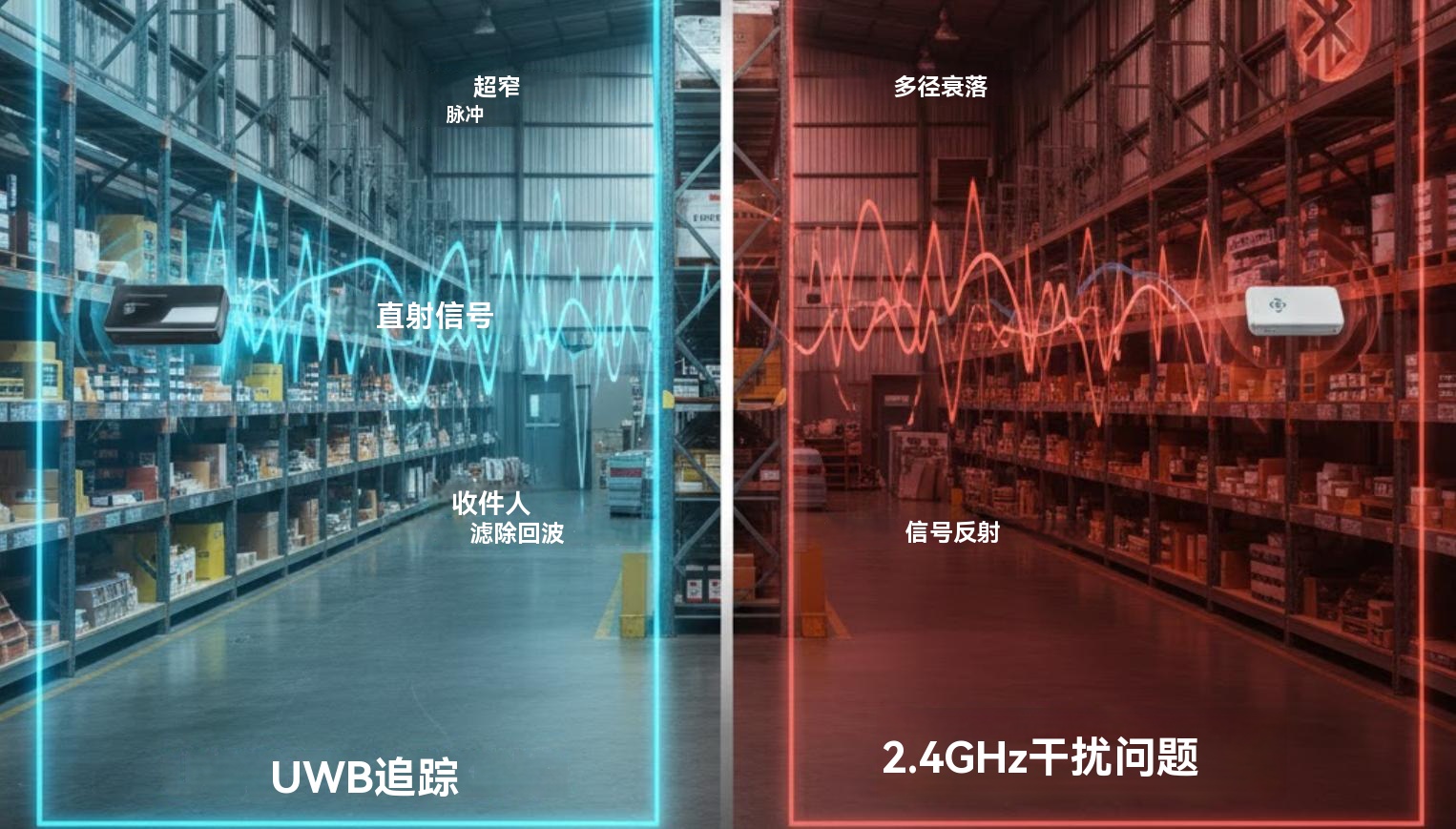 UWB Tracking 与蓝牙哪个更适合数据追踪？