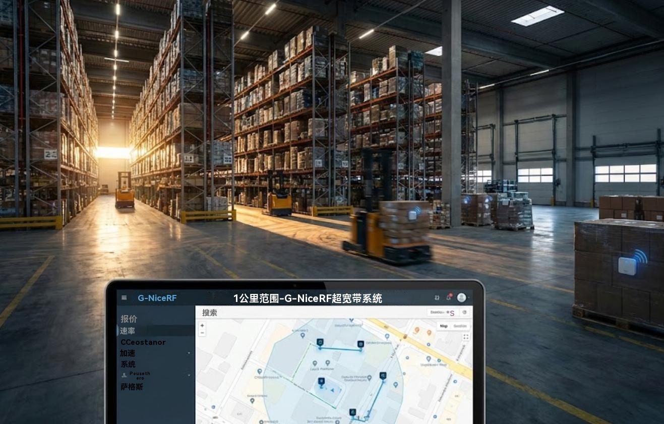 UWB 系统正在大型物流仓库中追踪资产