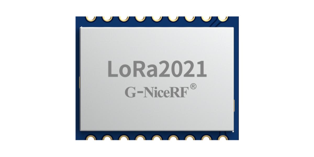 LoRa2021 无线通信模块正视图