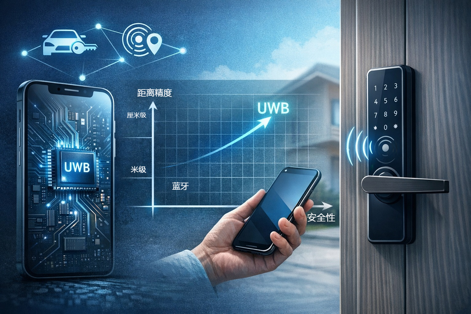 UWB 智能门锁系统