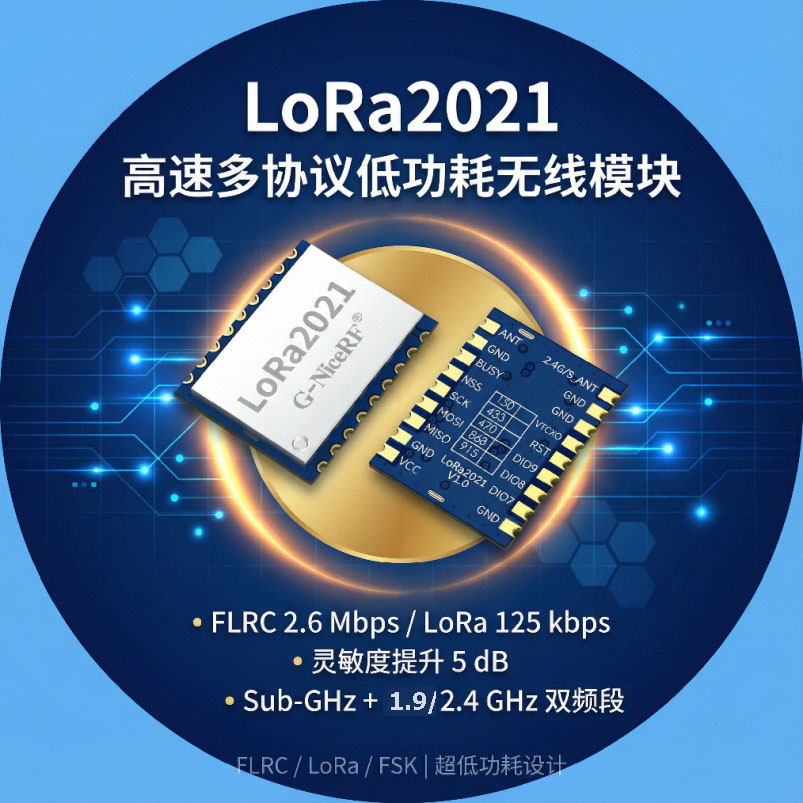 LoRa2021 模块多种无线通信模式