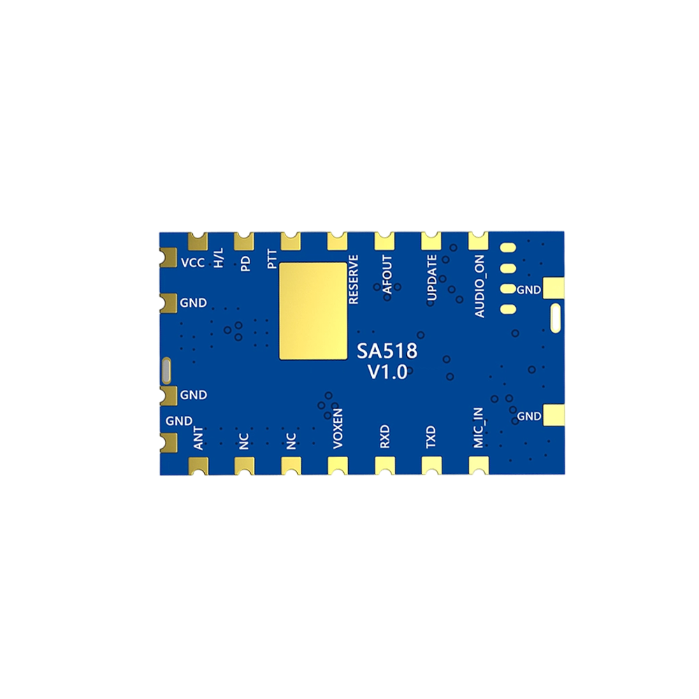 SA518 UV双频无线数据语音对讲模块