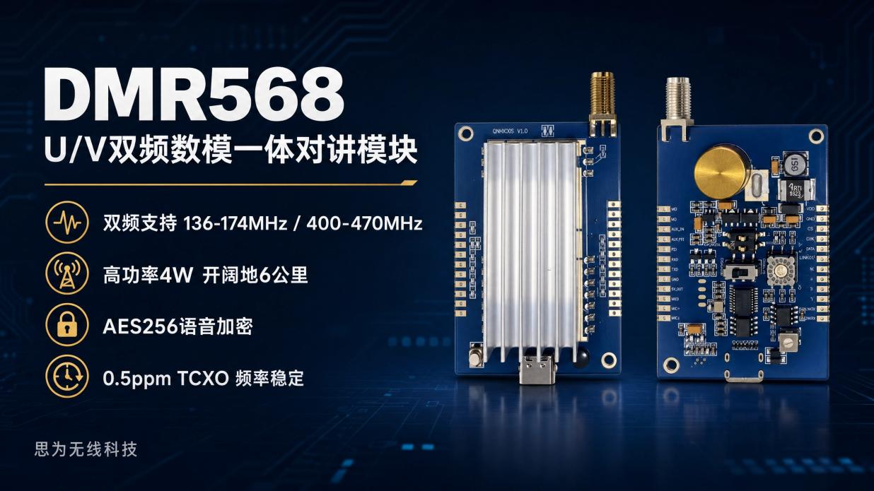 DMR568 UV双频模块