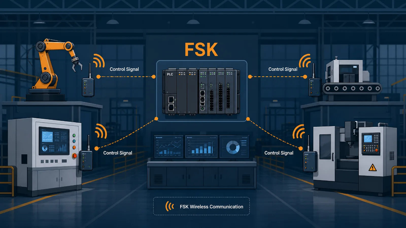 FSK 工业控制场景