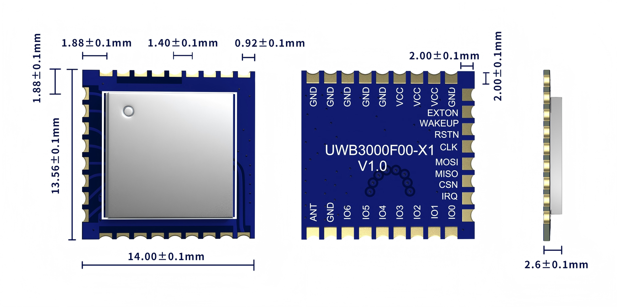 UWB3000F00-X1尺寸图