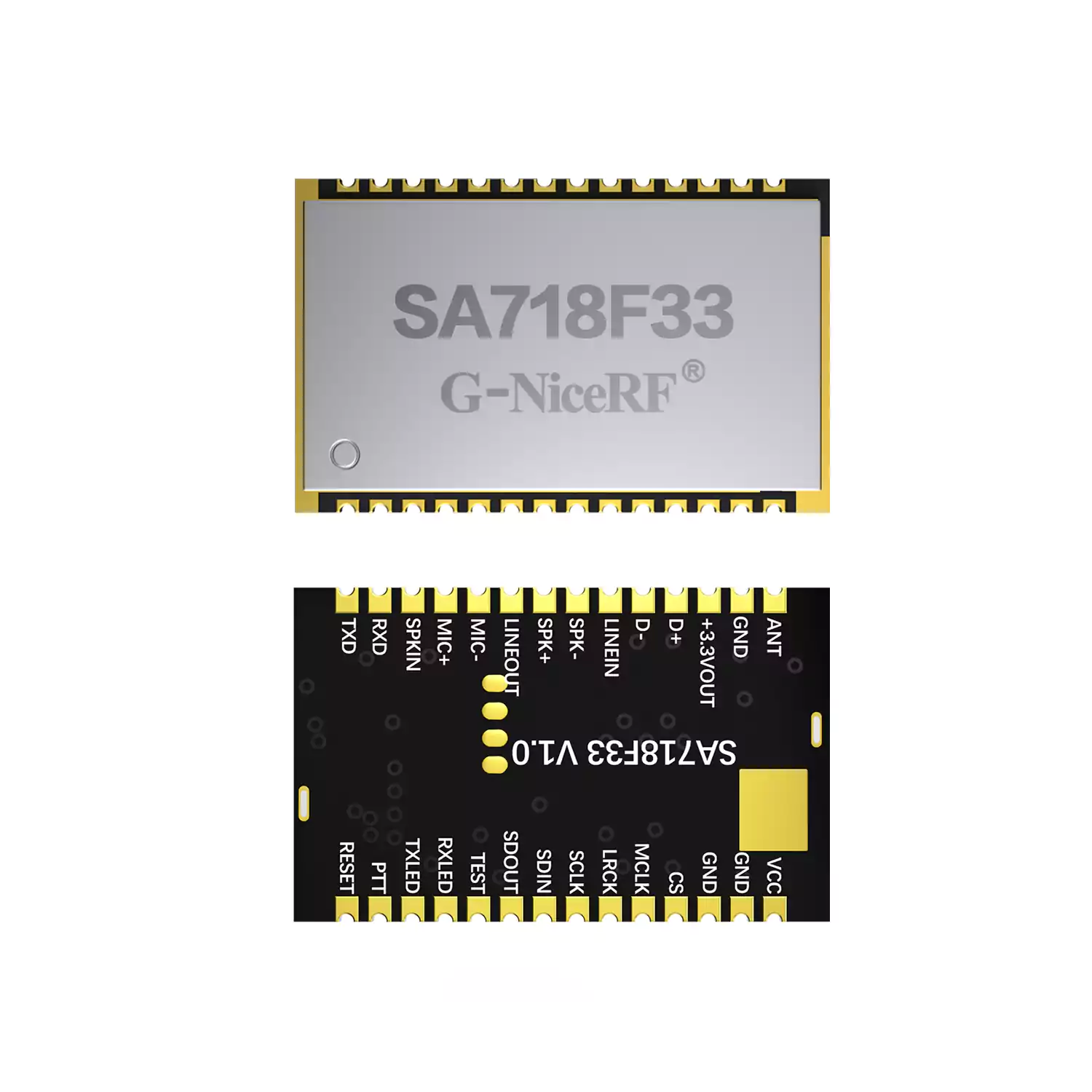 SA718F33全双工多方对讲通信模块
