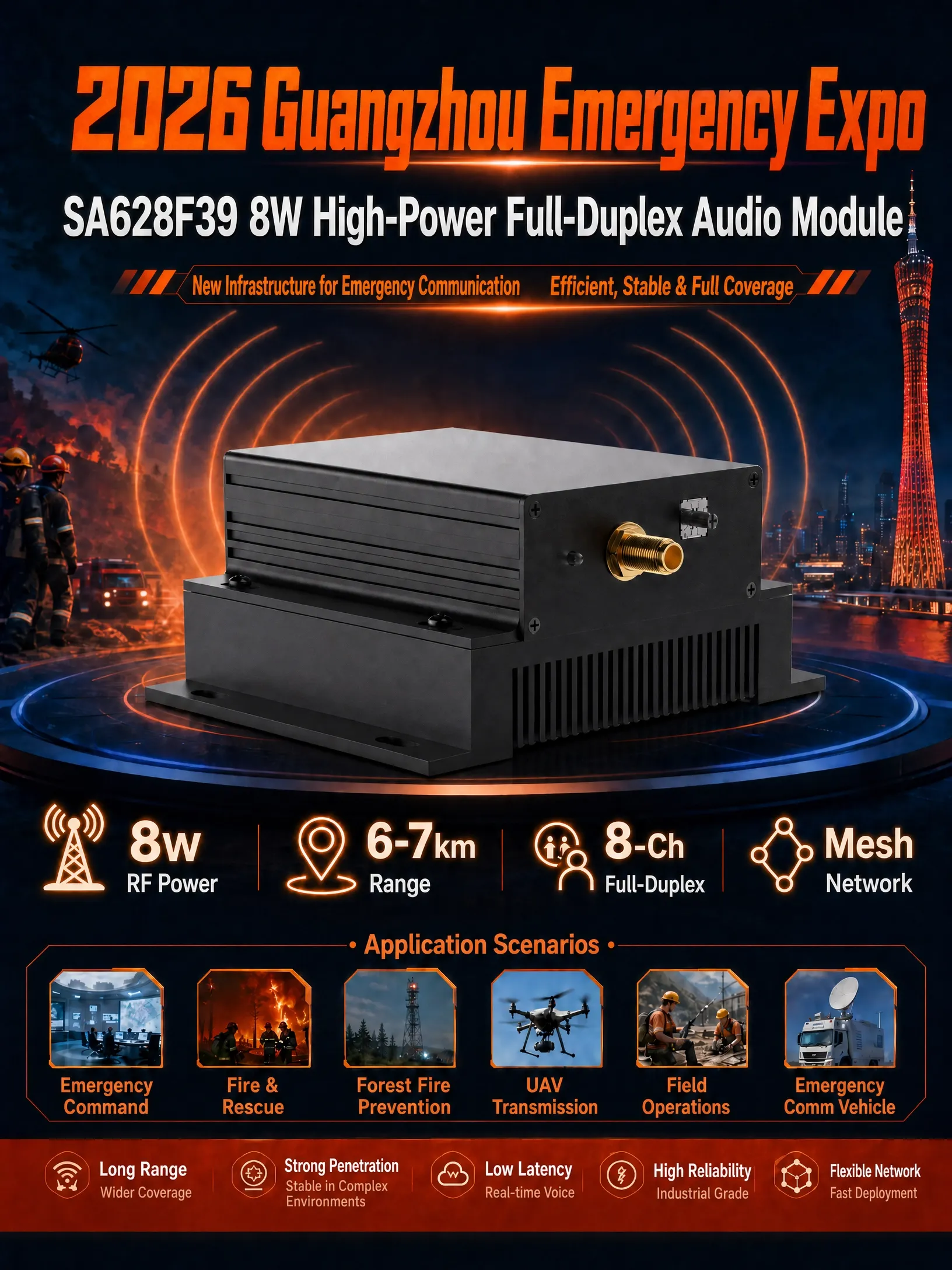 SA628F39 2026 广州应急展海报